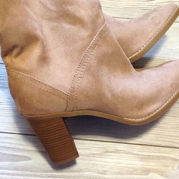 (50-0887) Universal Thread Taupe Elaine Mid Shaft Boots Size 11 - Picture 7 of 11